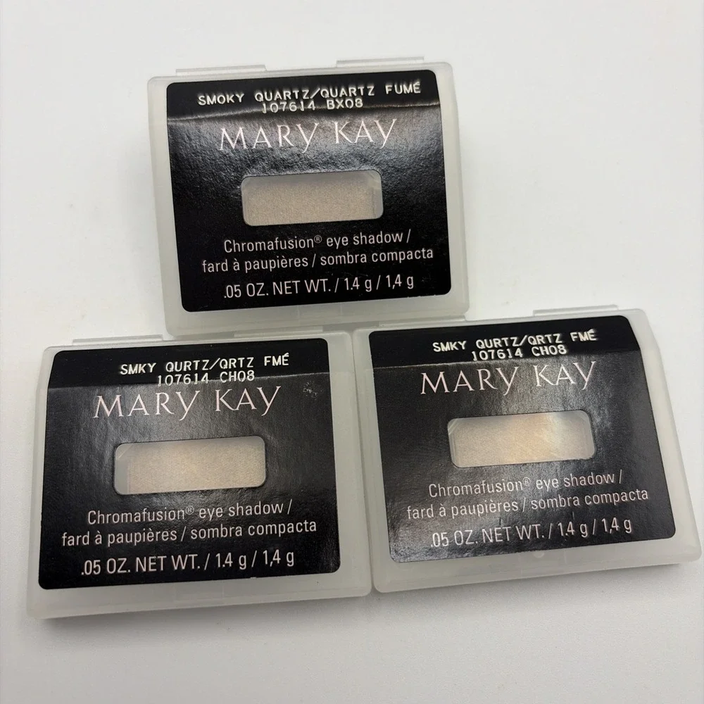 Mary Kay CHROMAFUSION EYE SHADOW 0.05‎ Oz Smoky Quartz 107614 Lot Of 3 New